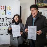 Alcalde Javier Guñez firma comodato que entrega terreno y edificación al servicio de protección especializada a la niñez y adolescencia