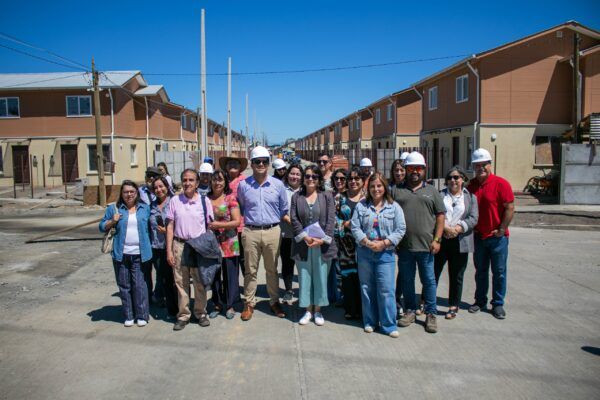 160 familias más cerca de su hogar: Proyecto habitacional Rodrigo Ambrosio en San Pedro de la Paz alcanza 95% de avance